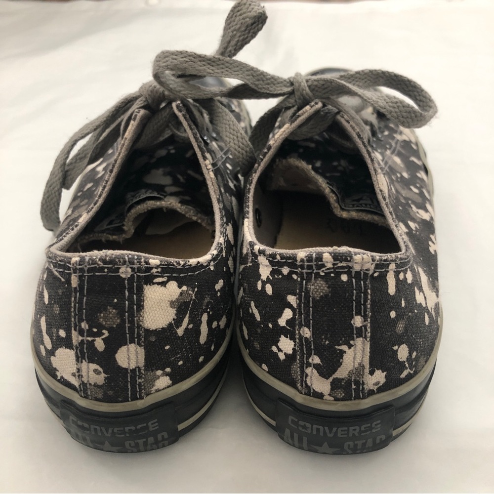 Converse Paint Drip Splatter Low Top Sneakers - Picture 3 of 11